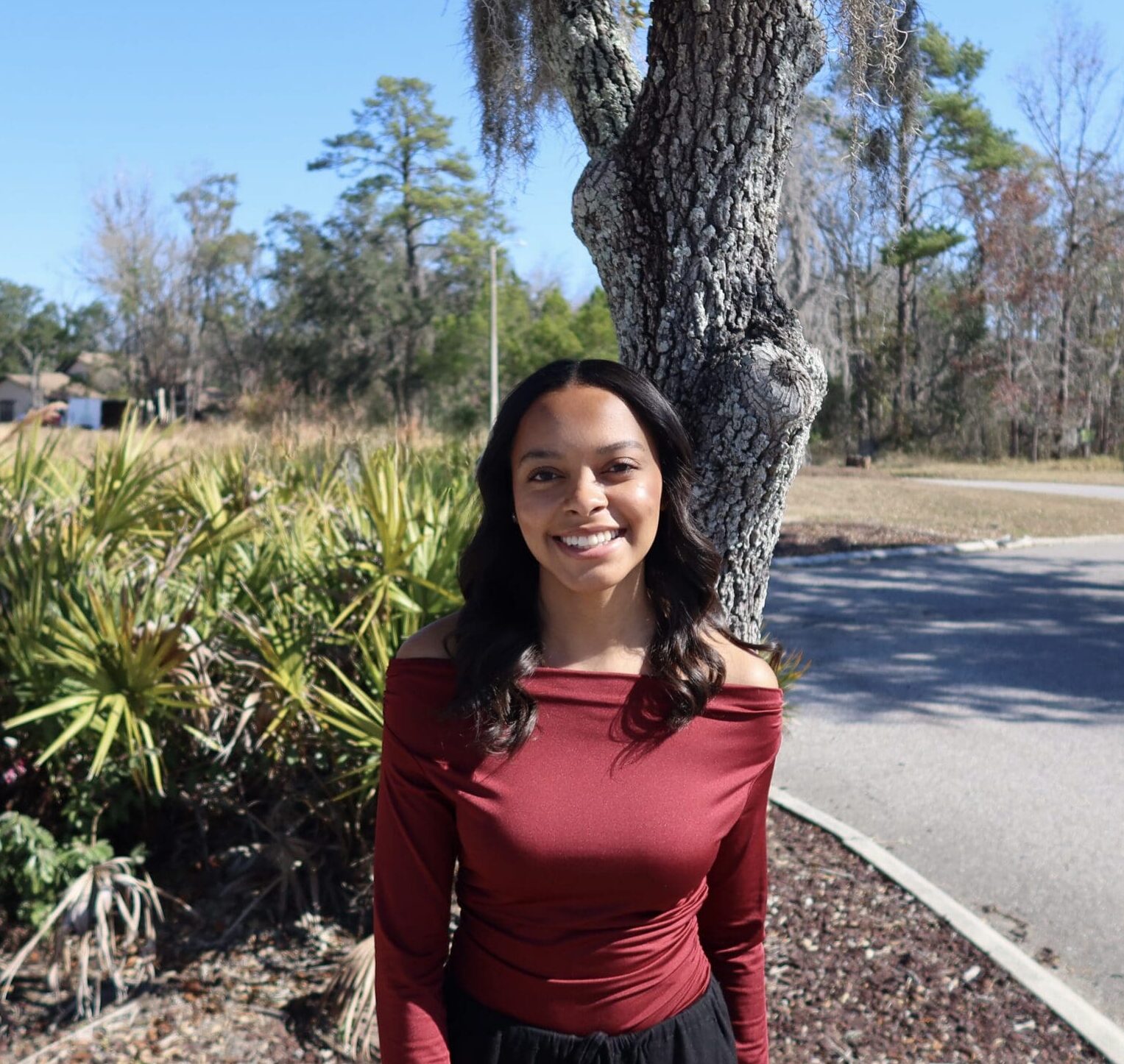Profile picture of woman smiling at camera